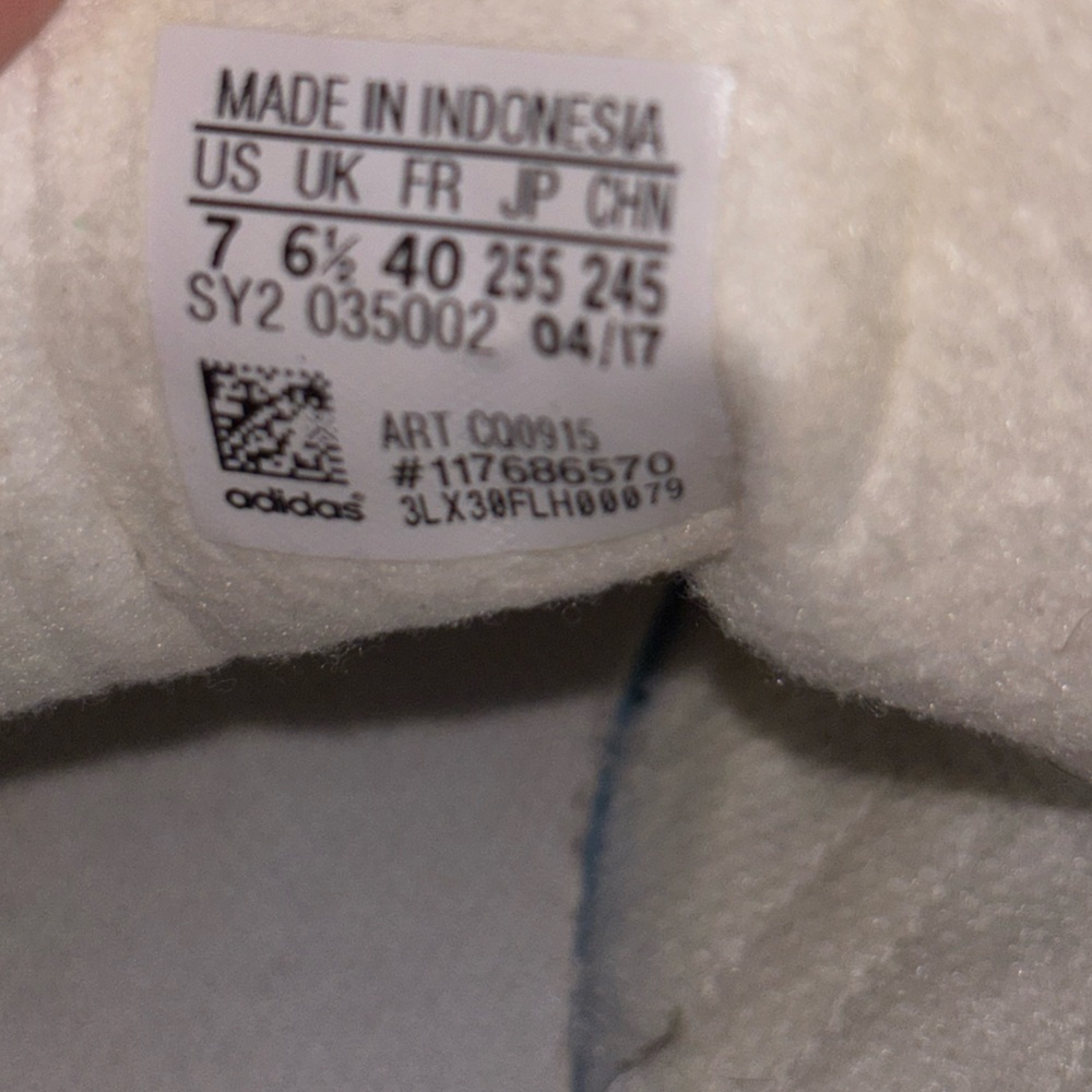 adidas Gazelle Women's Sneakers in White and Mint - Picture 11 of 11
